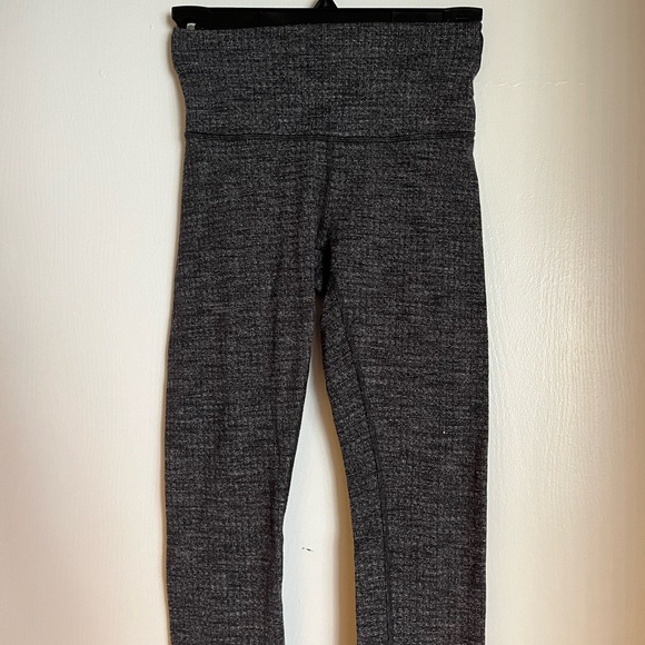 lululemon athletica Pants - Lululemon Heather Grey Leggings Size 4